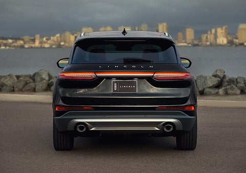 The rear lighting of the 2024 Lincoln Corsair® SUV spans the entire width of the vehicle. | Parks Lincoln of Tampa in Tampa FL